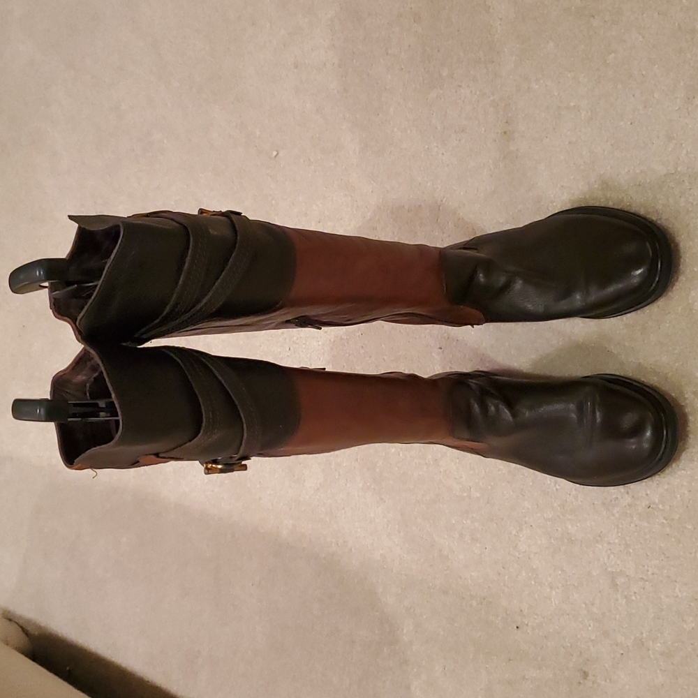 Beautiful Truth or dare leather riding boots